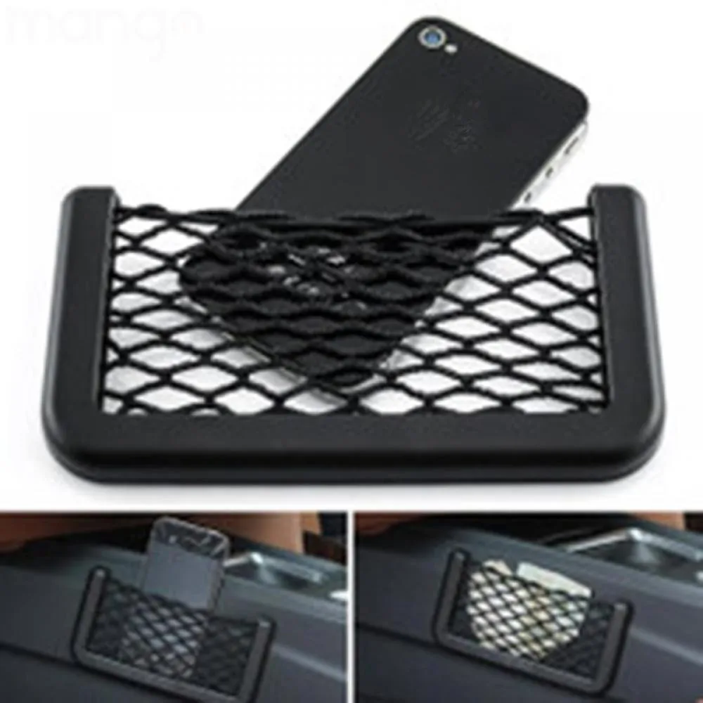 15*8cm/20*8cm Universal Black Car Storage Pocket Net for Coach Bus Stick-on Cars Organizer Mesh Holder for Phones Cigar Receipts
15*8cm/20*8cm Universal Black Car Storage Pocket Net for Coach Bus Stick-on Cars Organizer Mesh Holder for Phones Cigar Receipts