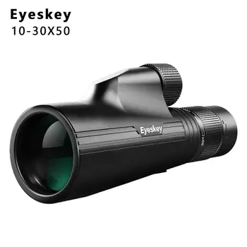 Eyeskey Powerful 10-30x50 Zoom Monocular Telescope High Quality Bright and Clear Waterproof Monocular Scope For Birding Hunting 
Eyeskey Powerful 10-30x50 Zoom Monocular Telescope High Quality Bright and Clear Waterproof Monocular Scope For Birding Hunting