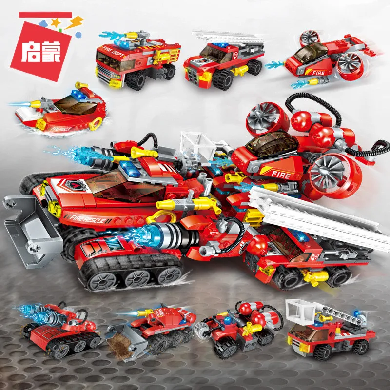 ENLIGHTEN 571Pcs City Fire Engineering Ultimate Rescue Vehicle Model Playmobil Building Blocks Juguetes Educational Kids Toys
ENLIGHTEN 571Pcs City Fire Engineering Ultimate Rescue Vehicle Model Playmobil Building Blocks Juguetes Educational Kids Toys