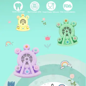 5 Pcs Food Grade Silicone Bead Cartoon Baby Teether DIY Pacifier Chain Accessory 19QF
5 Pcs Food Grade Silicone Bead Cartoon Baby Teether DIY Pacifier Chain Accessory 19QF