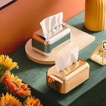 Golden Tissue Box Cover Toilet Paper Box Napkin Holder Case Simple Stylish Home Car Tissue Paper Dispenser Kitchen Home Storage
Golden Tissue Box Cover Toilet Paper Box Napkin Holder Case Simple Stylish Home Car Tissue Paper Dispenser Kitchen Home Storage