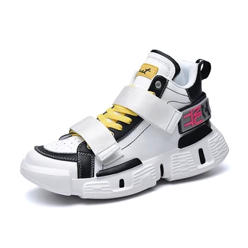 Spring Men Casual Shoes Outdoor Non-slip Man Sneakers Hot Sale High Top Luxury Breathable Zapatillas Hombre Chunky Men Shoes
Spring Men Casual Shoes Outdoor Non-slip Man Sneakers Hot Sale High Top Luxury Breathable Zapatillas Hombre Chunky Men Shoes