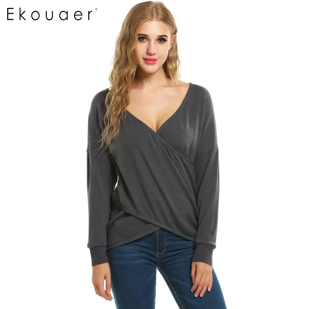 Women Casual Sweater Pullover V-Neck Drop-Shoulder Long Sleeve Knitted Pullovers Asymmetric Jumper Tops Female Knitwear Sweaters
Women Casual Sweater Pullover V-Neck Drop-Shoulder Long Sleeve Knitted Pullovers Asymmetric Jumper Tops Female Knitwear Sweaters