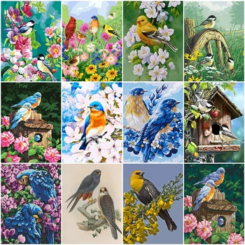 HUACAN Painting By Number Bird Flower Drawing On Canvas HandPainted Paint Art Gift DIY Coloring By Number Animal Kits Home Decor
HUACAN Painting By Number Bird Flower Drawing On Canvas HandPainted Paint Art Gift DIY Coloring By Number Animal Kits Home Decor
