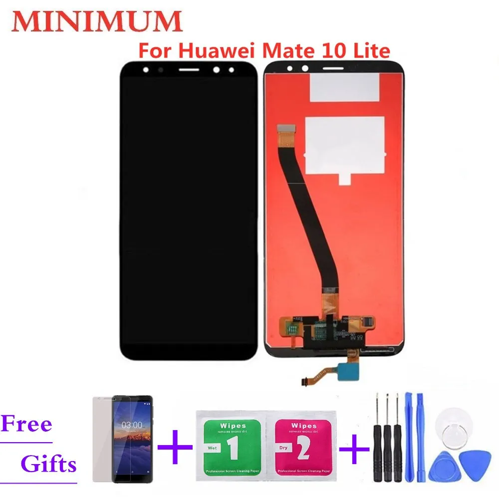 For Huawei Mate 10 Lite LCD Display + Touch Screen Digitizer Assembly For Huawei Mate 10Lite Nova 2i RNE-L21 5.9" Screen
For Huawei Mate 10 Lite LCD Display + Touch Screen Digitizer Assembly For Huawei Mate 10Lite Nova 2i RNE-L21 5.9" Screen