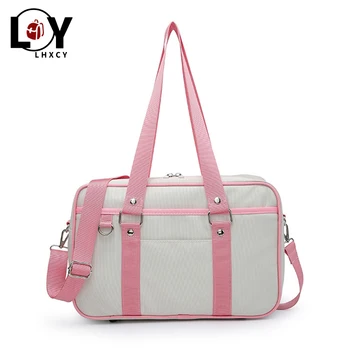 Travel Storage Cute Pink Women Crossbody Bag Student Canvas Large Capacity Shoulder Bags Daily Candy Color School Handbags Totes
Travel Storage Cute Pink Women Crossbody Bag Student Canvas Large Capacity Shoulder Bags Daily Candy Color School Handbags Totes