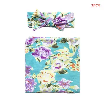 2 Pcs/set Baby Wrapping Cloth Newborn Headband Set Printing Package Swaddle Blanket Hair Band Bathing Gifts Photo Props
2 Pcs/set Baby Wrapping Cloth Newborn Headband Set Printing Package Swaddle Blanket Hair Band Bathing Gifts Photo Props