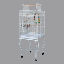 Wire Bird Cage Portable Parrot Bird Cages Net With 4 Caster Large Aviary Canary Parrot Roller Cage Pet Products
Wire Bird Cage Portable Parrot Bird Cages Net With 4 Caster Large Aviary Canary Parrot Roller Cage Pet Products