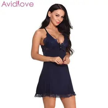Women Sexy Lingerie Babydoll Chemises With G-string Lace Patchwork Temptation Nightdress Female Backless Sling Erotic Nightgown
Women Sexy Lingerie Babydoll Chemises With G-string Lace Patchwork Temptation Nightdress Female Backless Sling Erotic Nightgown