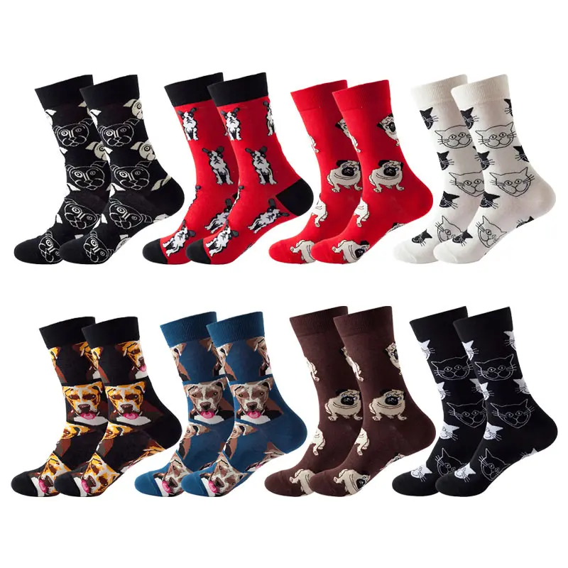 Combed Novelty Men Socks Fashion Women Hip Hop Harajuku Animal Dog Cool Happy Skateboard Tube Funny Christmas Gift
Combed Novelty Men Socks Fashion Women Hip Hop Harajuku Animal Dog Cool Happy Skateboard Tube Funny Christmas Gift