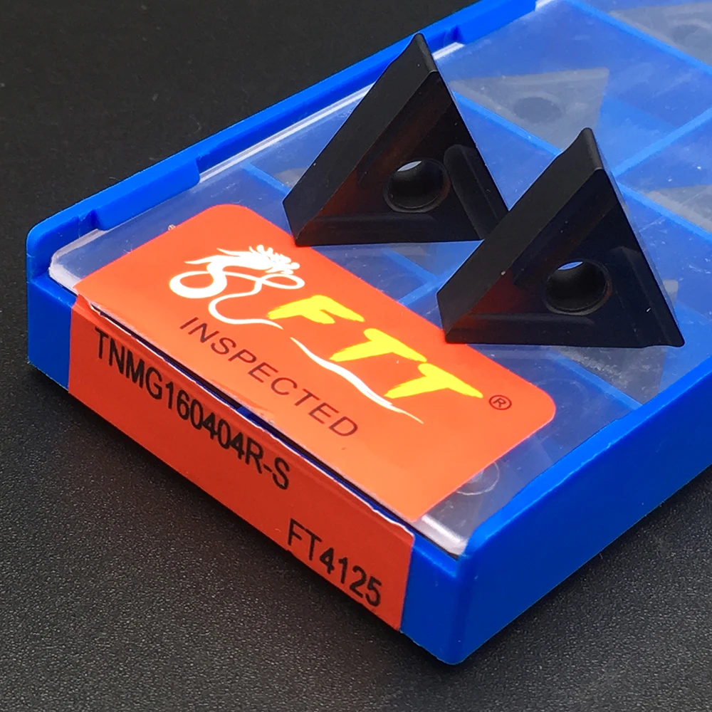 10pcs TNMG160404R-S FT4125 For Turning Tools Carbide Turning Inserts Steel Parts CarbideTurning Tools Machine Tool Accessories
10pcs TNMG160404R-S FT4125 For Turning Tools Carbide Turning Inserts Steel Parts CarbideTurning Tools Machine Tool Accessories