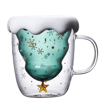 Christmas Mug Double Layered Anti Scald Glass Christmas Tree Starry Sky Coffee Milk Cup High Temperature Resistant Xmas Gifts
Christmas Mug Double Layered Anti Scald Glass Christmas Tree Starry Sky Coffee Milk Cup High Temperature Resistant Xmas Gifts