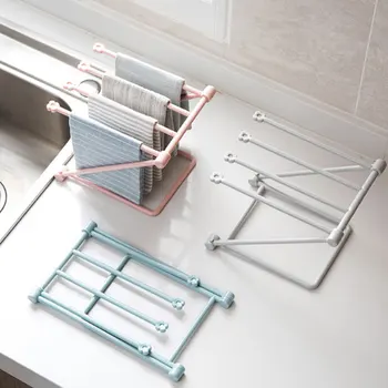 Foldable vertical rag Kitchen Towels Hanger Free Punch Table Storage Rack durable Drinking cup rack pink biue Holder Racks
Foldable vertical rag Kitchen Towels Hanger Free Punch Table Storage Rack durable Drinking cup rack pink biue Holder Racks