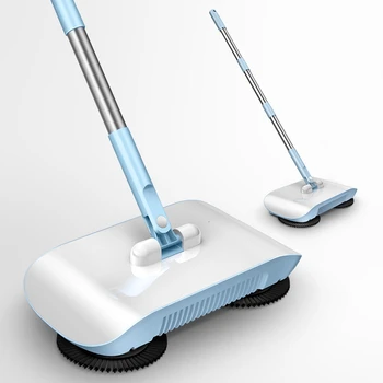 Hand Push Type Sweep Machine Household Broom Dustpan To Mop The Floor Integrated Machine Gift Mop Sweep Machine 
Hand Push Type Sweep Machine Household Broom Dustpan To Mop The Floor Integrated Machine Gift Mop Sweep Machine