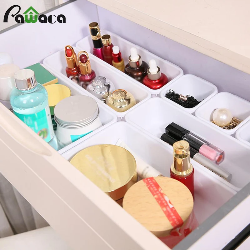 8pcs/set DIY Drawer Divider Sundries Cosmetic Container Organizer Make Up Storage Box for Desk Drawer Closet Space-saving Tools
8pcs/set DIY Drawer Divider Sundries Cosmetic Container Organizer Make Up Storage Box for Desk Drawer Closet Space-saving Tools