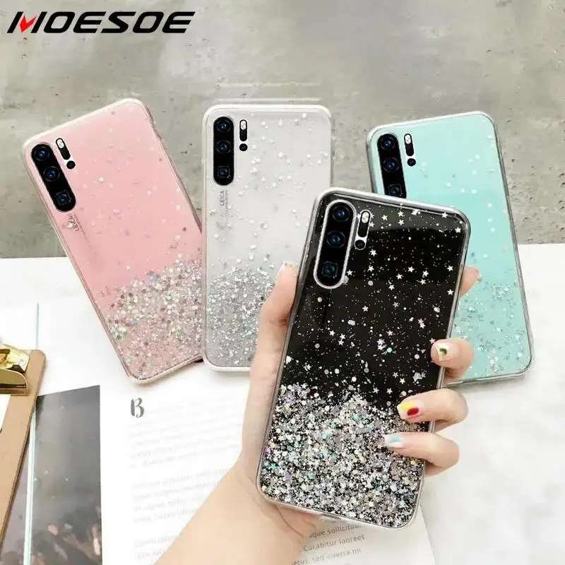 Soft Glitter Transparent TPU Phone Case For Huawei Mate 30 20 10 Pro P30 P20 Lite P Smart 2019 Y5 Y7 Y9 Prime 2019 Bling Cover
Soft Glitter Transparent TPU Phone Case For Huawei Mate 30 20 10 Pro P30 P20 Lite P Smart 2019 Y5 Y7 Y9 Prime 2019 Bling Cover