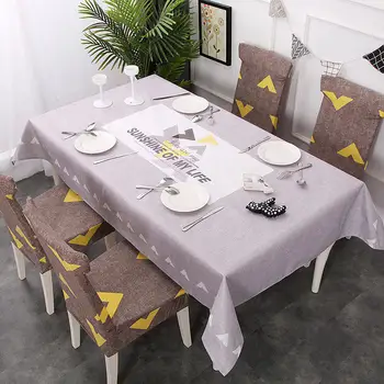 European Style Table Cloth Waterproof Rectangular Table Cloth Home Kitchen Decor Desk Cloth Cover 4 Sizes Multicolor Chair Cover
European Style Table Cloth Waterproof Rectangular Table Cloth Home Kitchen Decor Desk Cloth Cover 4 Sizes Multicolor Chair Cover
