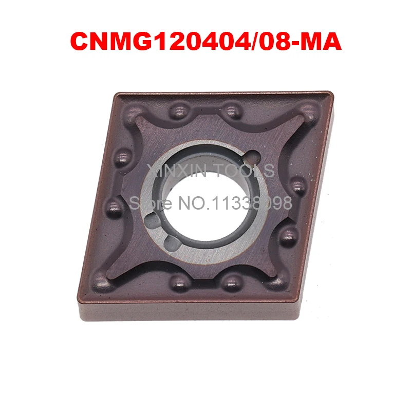 CNMG120404-MA/CNMG120408-MA*10PCS Turning for stainless steel for MCLNR/MCMNN/MCKNR Turning Tool holder
CNMG120404-MA/CNMG120408-MA*10PCS Turning for stainless steel for MCLNR/MCMNN/MCKNR Turning Tool holder
