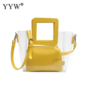 2019 PVC Transparent Lady Handbag And Purse Jelly Women'S Beach Bag Waterproof Brand Design Women Tote Crossbody Shoulder Bags
2019 PVC Transparent Lady Handbag And Purse Jelly Women'S Beach Bag Waterproof Brand Design Women Tote Crossbody Shoulder Bags