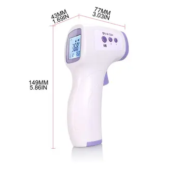 Digital Forehead Thermometer Infrared Baby Thermometer Non-Contact Thermometer 
Digital Forehead Thermometer Infrared Baby Thermometer Non-Contact Thermometer