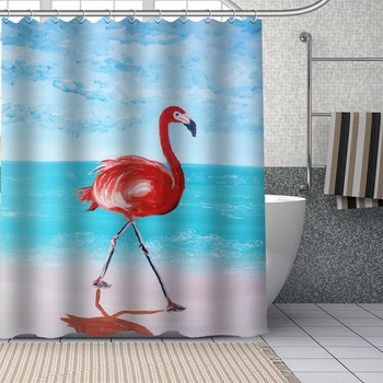 Custom flamingo art Shower Curtains DIY Bathroom Curtain Fabric Washable Polyester for Bathtub Art Decor douchegordijn
Custom flamingo art Shower Curtains DIY Bathroom Curtain Fabric Washable Polyester for Bathtub Art Decor douchegordijn
