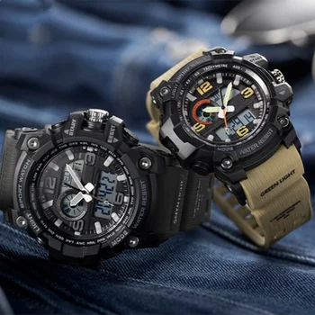 Lightweight 50ATM Waterproof Electronics Display Watch Time Display Calendar Countdown Outdoor Sport Digital Watch
Lightweight 50ATM Waterproof Electronics Display Watch Time Display Calendar Countdown Outdoor Sport Digital Watch