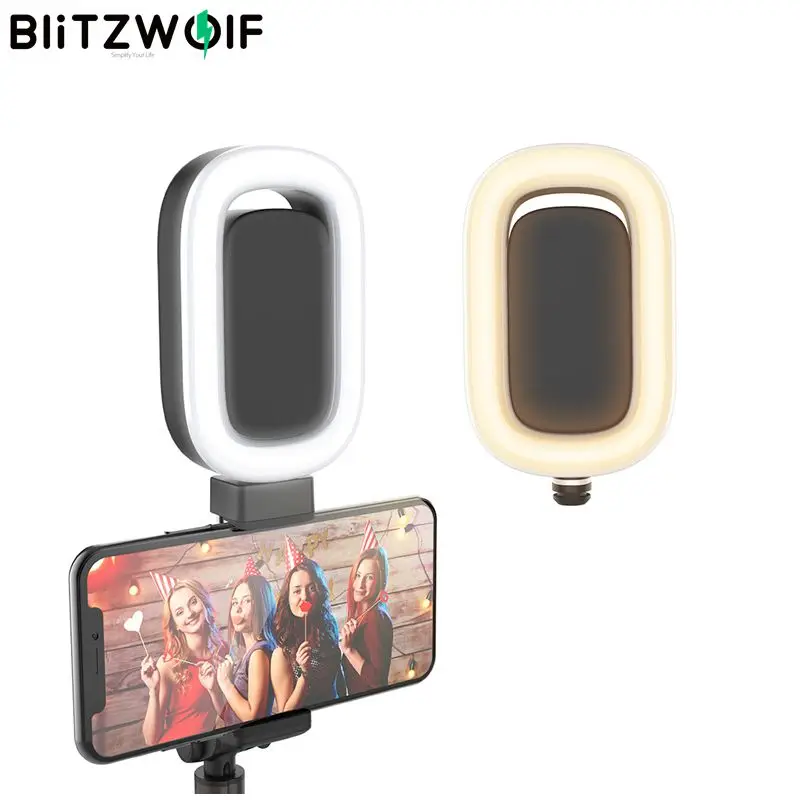 BlitzWolf BW-BS8LAC LED Fill Light with 6 Adjustable Brightness Levels Handheld Gimbal Battery Stickfor BW-BS8L Selfie Stick
BlitzWolf BW-BS8LAC LED Fill Light with 6 Adjustable Brightness Levels Handheld Gimbal Battery Stickfor BW-BS8L Selfie Stick