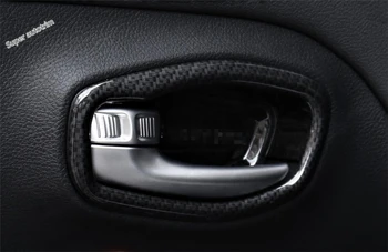 Lapetus Inner Door Pull Handle Hand-clasping Bowl Cover Trim Fit For Jeep Renegade 2015 - 2020 ABS Carbon Fiber Look
Lapetus Inner Door Pull Handle Hand-clasping Bowl Cover Trim Fit For Jeep Renegade 2015 - 2020 ABS Carbon Fiber Look