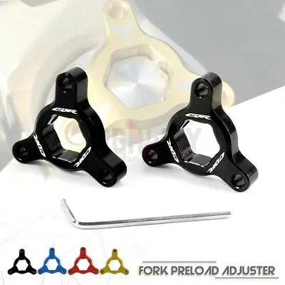 17MM Concours Motorcycle CNC Suspension Fork Preload Adjuster for HONDA CBR125 CBR 125 ALL Year
17MM Concours Motorcycle CNC Suspension Fork Preload Adjuster for HONDA CBR125 CBR 125 ALL Year