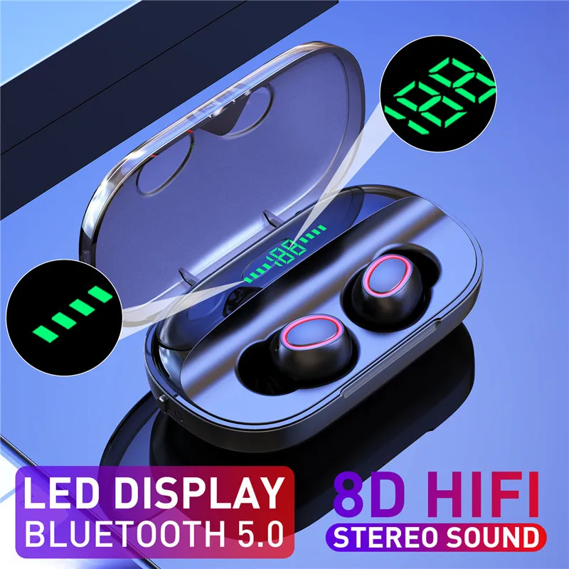 kowkaka X1 V5.0 Bluetooth Stereo Earphone Wireless IPX5 Waterproof Touch Earbuds Headset With LED Display Type-c Charge Case
kowkaka X1 V5.0 Bluetooth Stereo Earphone Wireless IPX5 Waterproof Touch Earbuds Headset With LED Display Type-c Charge Case