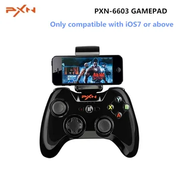 PXN-6603 MFi Gamepad Handheld Game Console Wireless Bluetooth Game Controller Portable Joystick Vibration Hand For IOS
PXN-6603 MFi Gamepad Handheld Game Console Wireless Bluetooth Game Controller Portable Joystick Vibration Hand For IOS