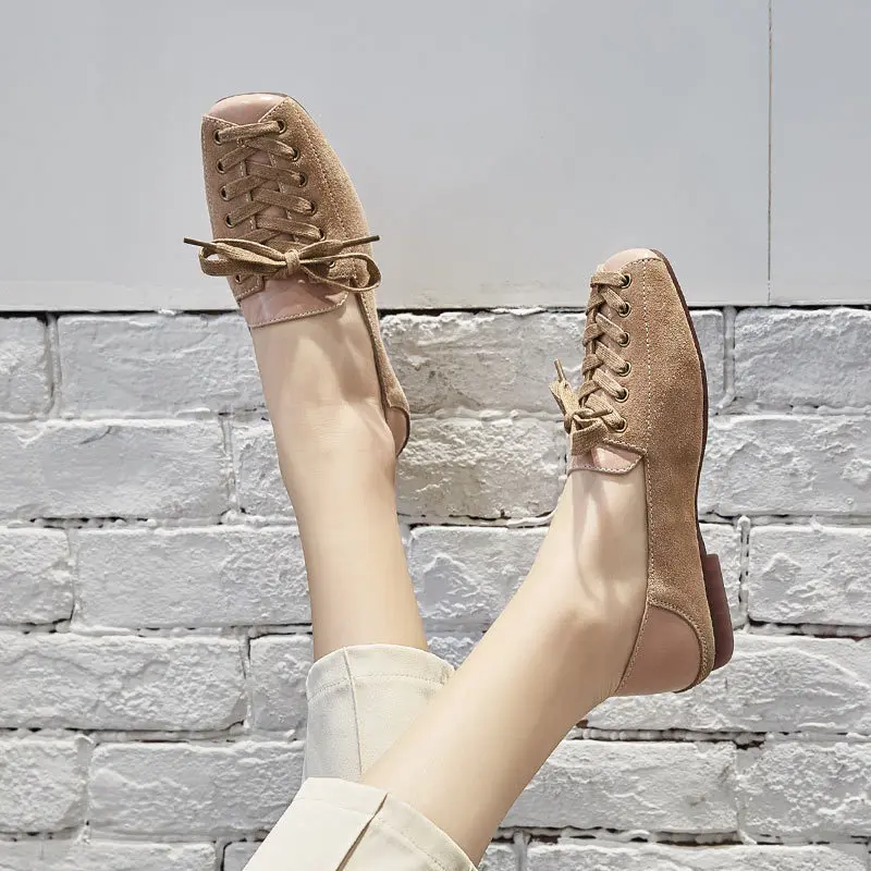 Online Celebrity-Flat Lace-up Shoes Women's 2019 New Style Soft-Sole Genuine Leather Moccosins Cool Foot Covering Retro WOMEN'S
Online Celebrity-Flat Lace-up Shoes Women's 2019 New Style Soft-Sole Genuine Leather Moccosins Cool Foot Covering Retro WOMEN'S