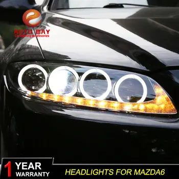 Car Styling Head Lamp case for Mazda 6 M6 Headlights Mazda6 LED Headlight DRL Lens Double Beam Bi-Xenon HID car Accessories 
Car Styling Head Lamp case for Mazda 6 M6 Headlights Mazda6 LED Headlight DRL Lens Double Beam Bi-Xenon HID car Accessories
