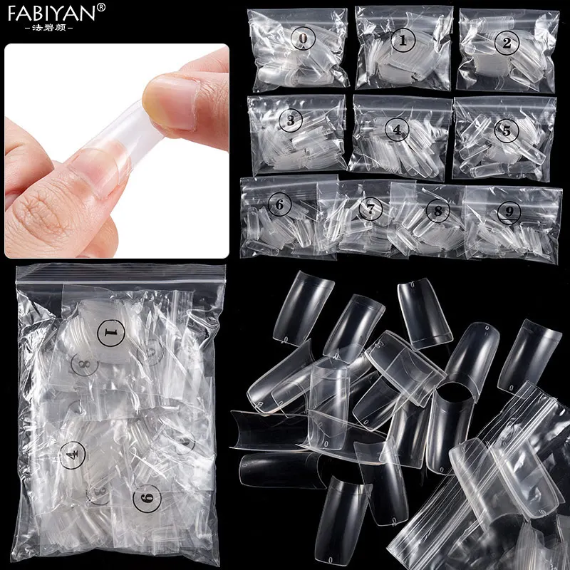 100/500PCS Nail Art Fake False Half Cover Artificial Tips Design Clear Transparent French Acrylic UV Gel DIY Manicures Tools
100/500PCS Nail Art Fake False Half Cover Artificial Tips Design Clear Transparent French Acrylic UV Gel DIY Manicures Tools