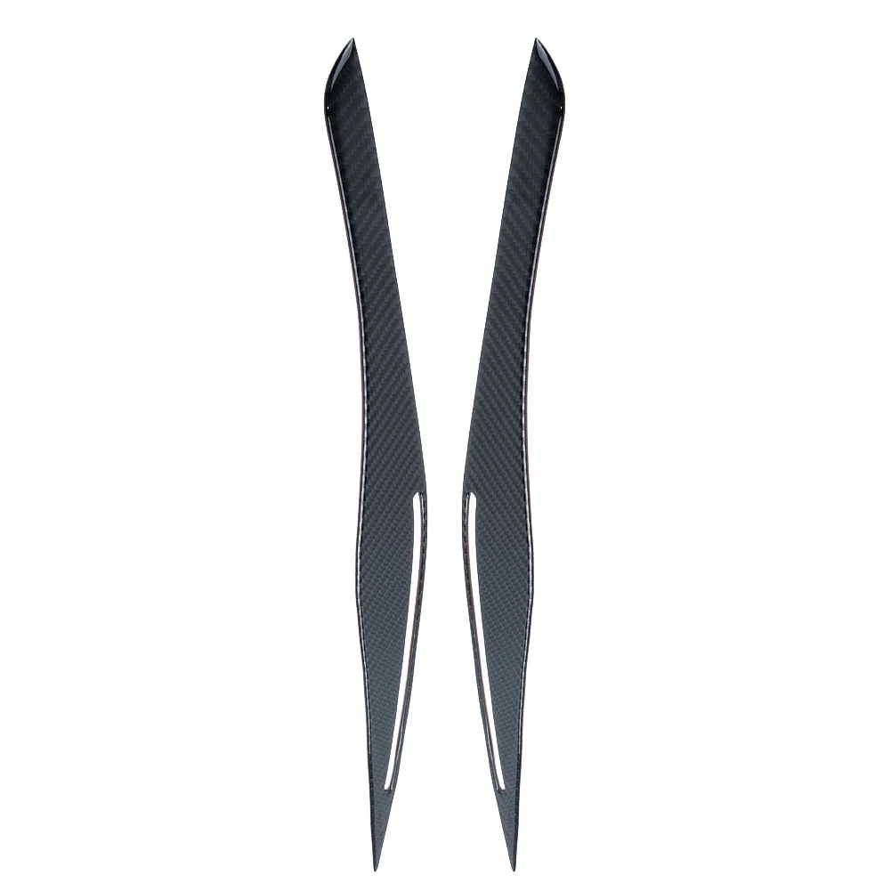 Ultra-light Headlight Eyelid Cover 1 pair Exterior Decoration Decal Carbon Fiber Eyebrow For BMW E90 E91 328i 335i 2009-2012
Ultra-light Headlight Eyelid Cover 1 pair Exterior Decoration Decal Carbon Fiber Eyebrow For BMW E90 E91 328i 335i 2009-2012
