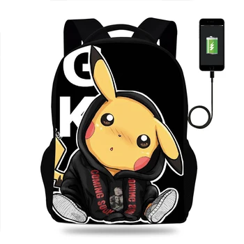 Boys Girls SchoolBag For Kindergarten Daily Backpack Kids BookBag Pokemon Printing Backpack Children Cartoon Pikachu Backpacks
Boys Girls SchoolBag For Kindergarten Daily Backpack Kids BookBag Pokemon Printing Backpack Children Cartoon Pikachu Backpacks