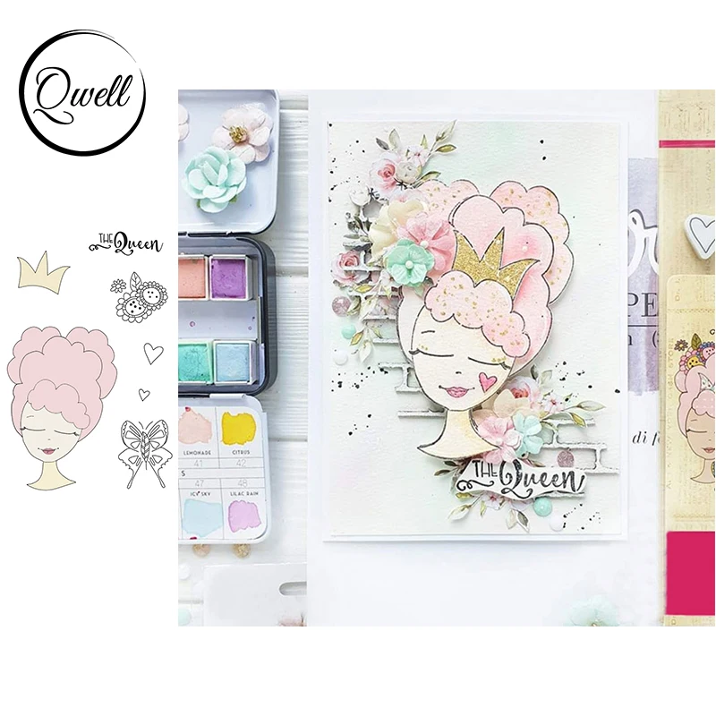 QWELL Clear Transparent Stamps Crown Girl Head Butterflies DIY Scrapbooking Paper Craft Cards 2021
QWELL Clear Transparent Stamps Crown Girl Head Butterflies DIY Scrapbooking Paper Craft Cards 2021