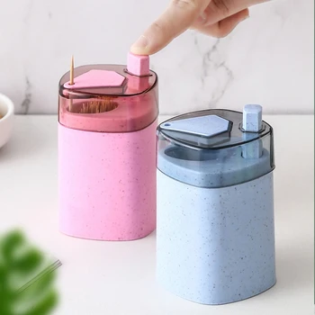 Automatic Toothpick Holder Container Wheat Straw Household Table Toothpick Storage Box Toothpick Dispenser
Automatic Toothpick Holder Container Wheat Straw Household Table Toothpick Storage Box Toothpick Dispenser