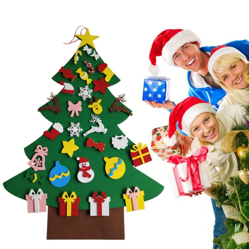 Christmas Tree Set Kit DIY Ornaments Removable Felt Xmas Hand Craft Decorations For Kids And Adults Handcraft
Christmas Tree Set Kit DIY Ornaments Removable Felt Xmas Hand Craft Decorations For Kids And Adults Handcraft