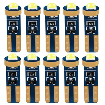 10PCS T5 W1.2W W3W 74 509T Super Bright Cree Chip Car Interior LED Light Canbus Auto Wedge Dashboard Gauge Instrument Lamp Bulb
10PCS T5 W1.2W W3W 74 509T Super Bright Cree Chip Car Interior LED Light Canbus Auto Wedge Dashboard Gauge Instrument Lamp Bulb