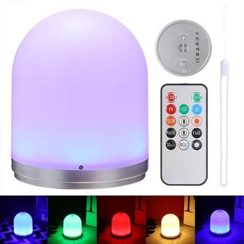 Mayitr 1pc Potable RGB Color Change USB Rechargeable Night Light Remote Control LED Lamp For Children Room Outdoor Camping
Mayitr 1pc Potable RGB Color Change USB Rechargeable Night Light Remote Control LED Lamp For Children Room Outdoor Camping