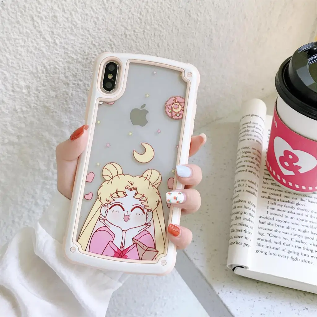 Sailor Moon Japan anime phone case for iphone 11 pro max 6 6s 7 8plus phone cover for iphone xr x xsmax Drop frame
Sailor Moon Japan anime phone case for iphone 11 pro max 6 6s 7 8plus phone cover for iphone xr x xsmax Drop frame