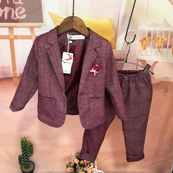 Baby Christmas Outfit 2019 Autumn Winter New Baby Boys Blazer Suits Kids Gentleman Blazer Jacket+pants Suit Child Wedding Sets 
Baby Christmas Outfit 2019 Autumn Winter New Baby Boys Blazer Suits Kids Gentleman Blazer Jacket+pants Suit Child Wedding Sets
