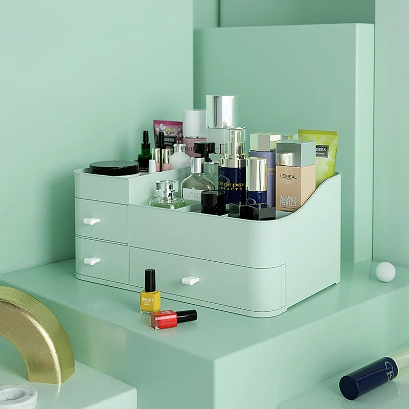 Plastic Makeup Organizer Cosmetic Container Organizer Brush Holder Make Up Drawer Desktop Sundry Storage Boxes Bathroom Storage
Plastic Makeup Organizer Cosmetic Container Organizer Brush Holder Make Up Drawer Desktop Sundry Storage Boxes Bathroom Storage