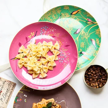 Bone China Household 8-inch Plate European Creative Western Steak Afternoon Tea Snack Ceramic Snack Fruit Salad Plate Tableware
Bone China Household 8-inch Plate European Creative Western Steak Afternoon Tea Snack Ceramic Snack Fruit Salad Plate Tableware