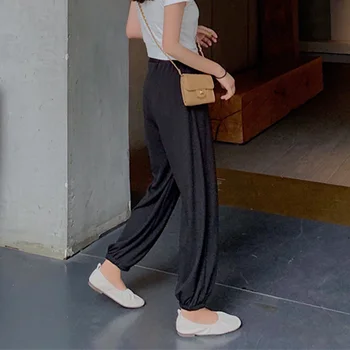 Women Nine Pants High Waist Loose Street Outfit Solid Lantern Autumn Spring Cool Casual Polyester Fashion Elastic
Women Nine Pants High Waist Loose Street Outfit Solid Lantern Autumn Spring Cool Casual Polyester Fashion Elastic