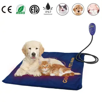 Pet Heating Pad Dog Cat Indoor Warm Bed 7 Level Adjustable Temperature Replaceable Cover Waterproof Dog Heating Mat Sleeping Bed
Pet Heating Pad Dog Cat Indoor Warm Bed 7 Level Adjustable Temperature Replaceable Cover Waterproof Dog Heating Mat Sleeping Bed