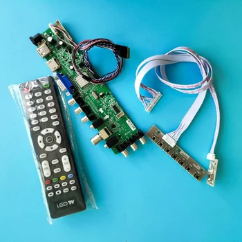 Kit For LP140WH1-TLC3/LP140WH1-TLC2 1366X768 LED USB VGA TV Panel DVB-T2 controller board Signal digital HDMI AV screen remote
Kit For LP140WH1-TLC3/LP140WH1-TLC2 1366X768 LED USB VGA TV Panel DVB-T2 controller board Signal digital HDMI AV screen remote