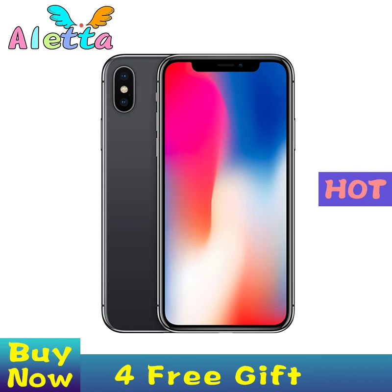 Unlocked Apple iPhone X 5.8inch Face ID NFC ROM 64GB/256GB Smartphone A11 Hexa-core Apple Pay
Unlocked Apple iPhone X 5.8inch Face ID NFC ROM 64GB/256GB Smartphone A11 Hexa-core Apple Pay