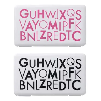 2PCS Foldable Alphabet Printed Mask Storage Box Storage Bag Mouth Face Mask Storage Box Disposable Mask Folder Container J50
2PCS Foldable Alphabet Printed Mask Storage Box Storage Bag Mouth Face Mask Storage Box Disposable Mask Folder Container J50